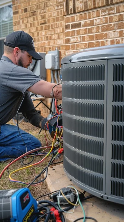 AC Repair Near Me Miami at work